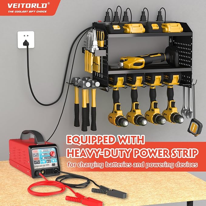 Veitorld Power Tool Organizer Wall Mount