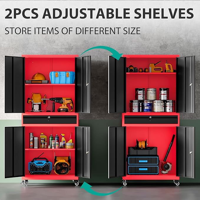 SISESOL Metal Storage Cabinet