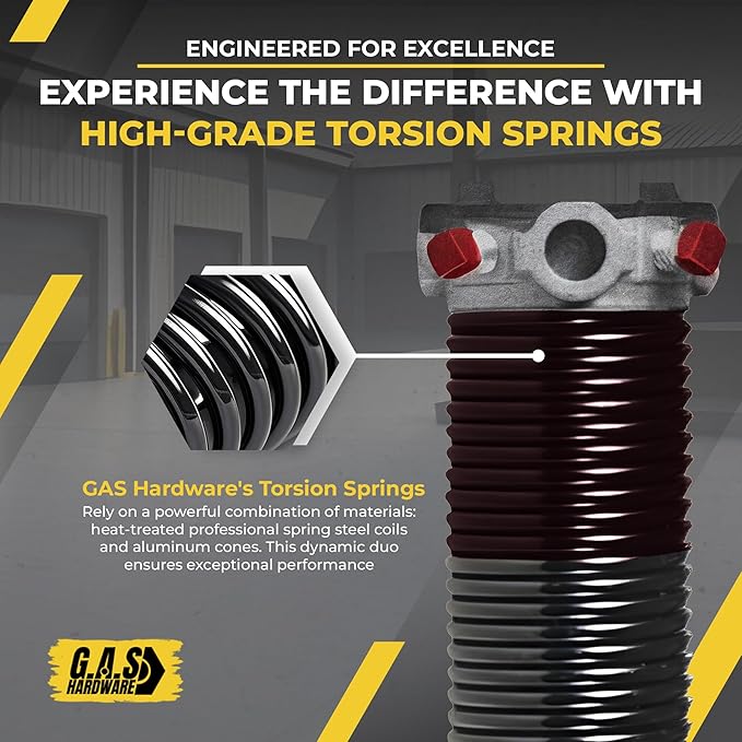 Garage Door Torsion Spring 234x2x25 Torsion Springs