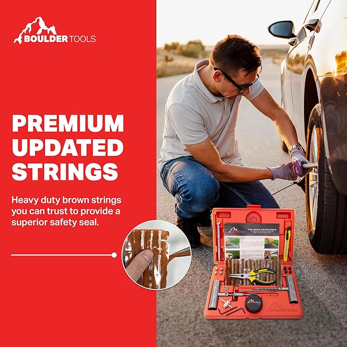 Boulder Tools | Heavy Duty Tire Repair Kit