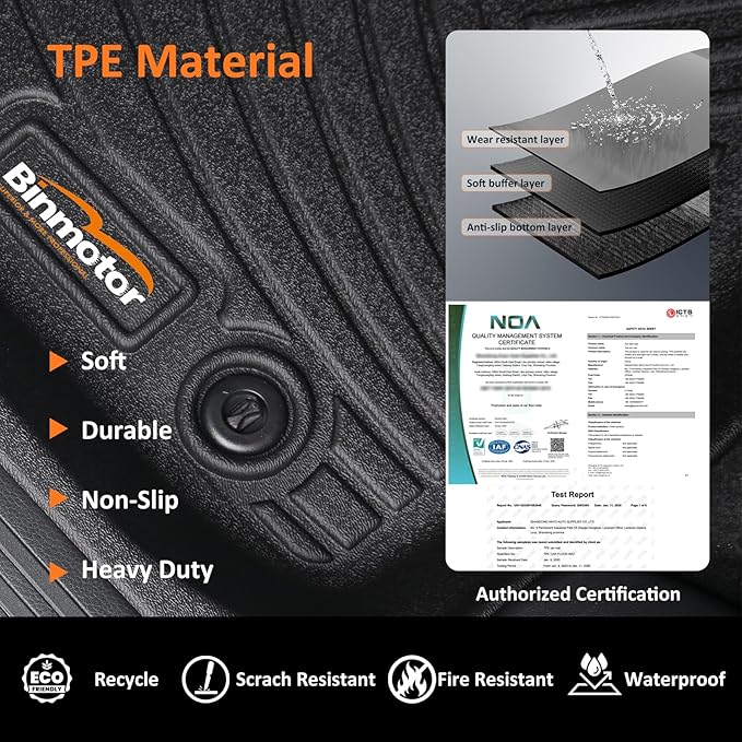 Binmotor-Floor Mats & Cargo Liner Set