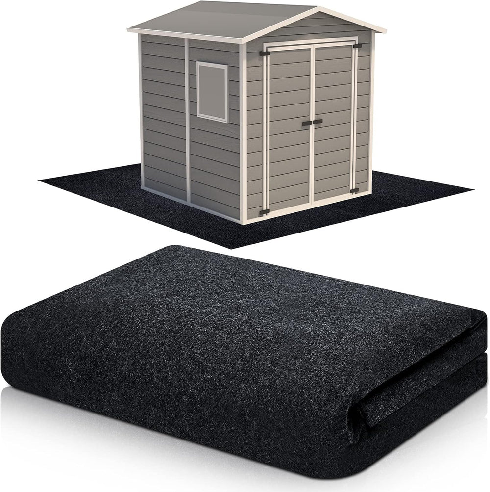 Haull Outdoor Storage Shed Floor Moat Waterproof Outdoor Carport Mat Thickened