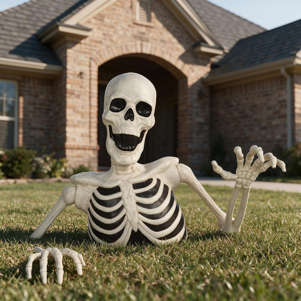 Seasons 35" Halloween Giant Groundbreaker Skeleton Halloween Decoration