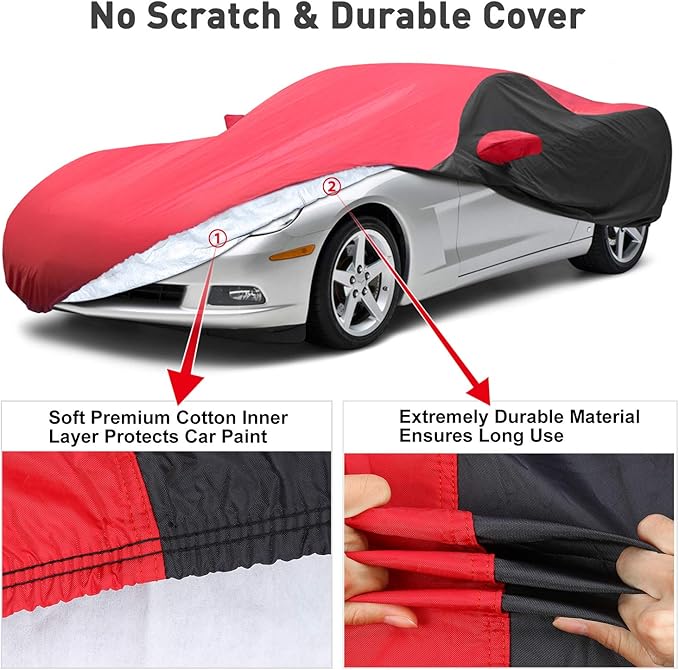 KAKIT Waterproof Car Cover Custom Fit