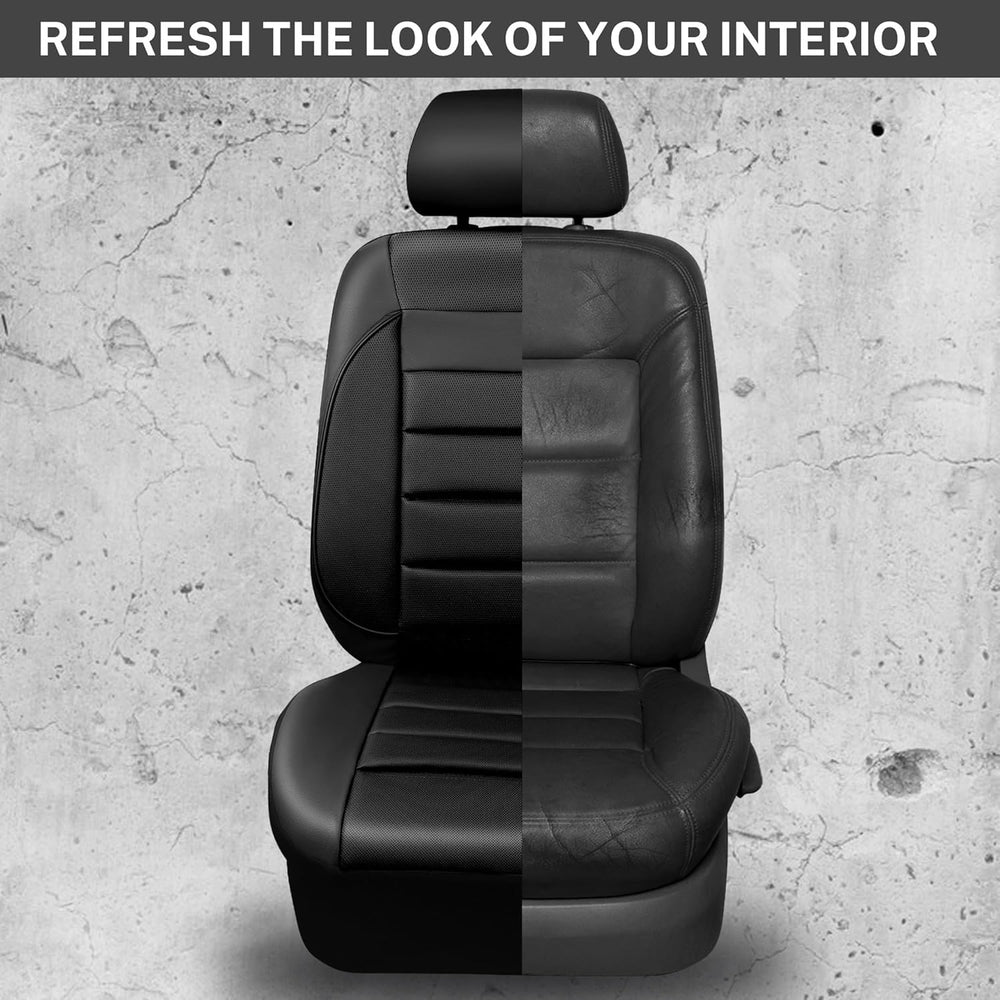 CAR PASS Faux Leather Car Seat Covers Front Seats Only, 3D Foam Support Car S...