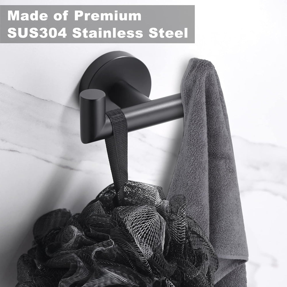 Towel Hooks for Bathrooms,Towel Hook for Kitchen Bathroom,SUS304 Stainless St...