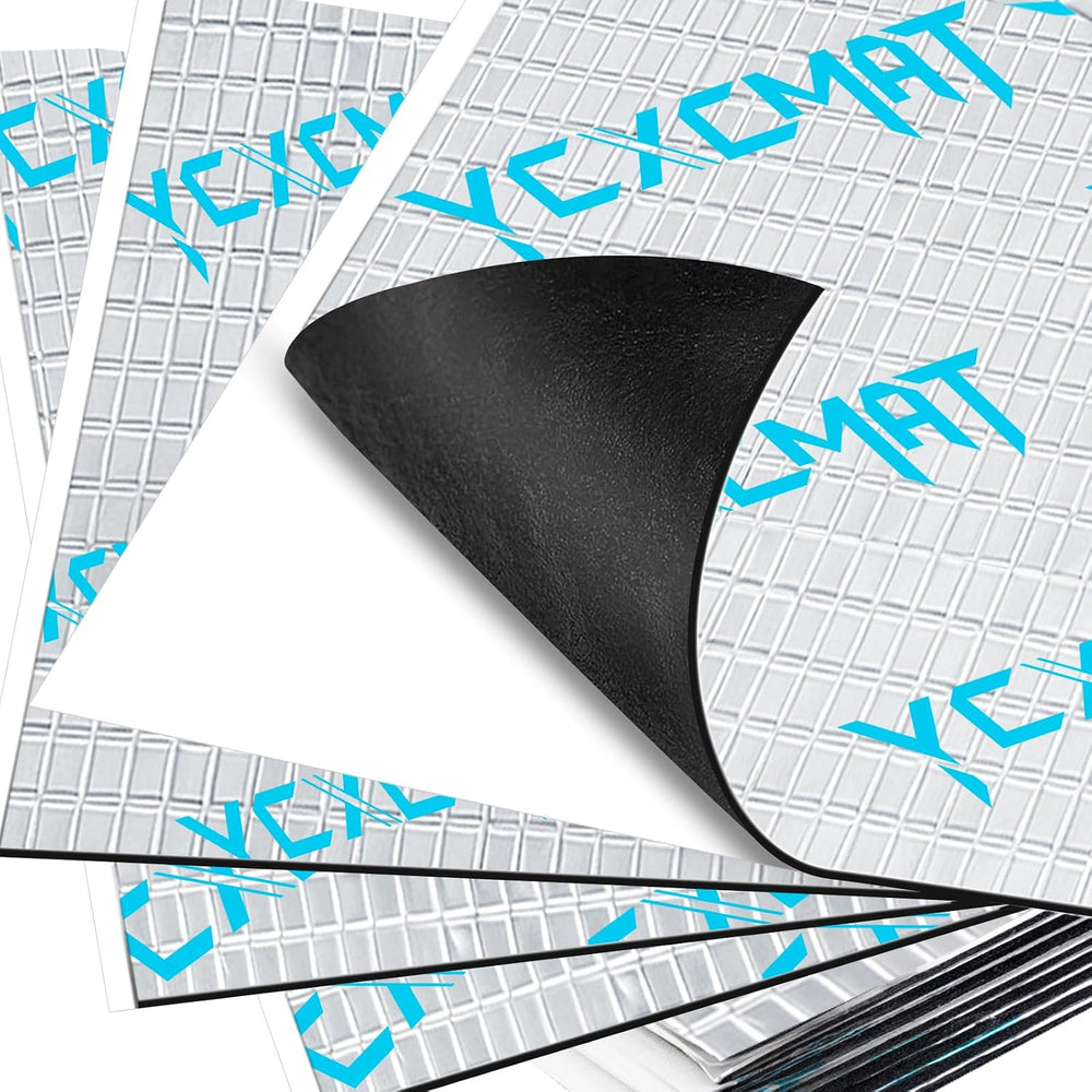 80 Mil Butyl Sound Deadening Mat for Car, 50 sqft Deadener Material