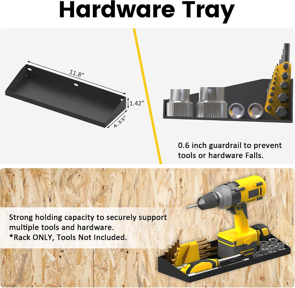 UNITEDPOWER Wall Mount Hand Tool Storage Set, Screwdriver Organizer, Pliers H...