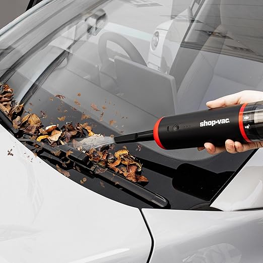 Shop-Vac Car Vacuum Cordless, 14000Pa 2-in-1 Blow/Suction Portable Air Duster