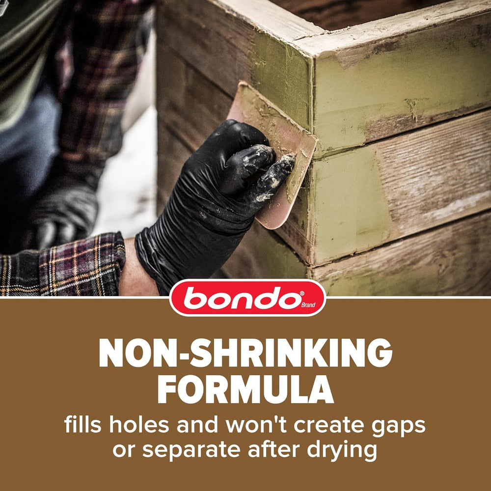 3M Bondo Wood Filler 30 oz (850.49 g) with Bondo Cream Hardner 0.5 oz (14g), ...