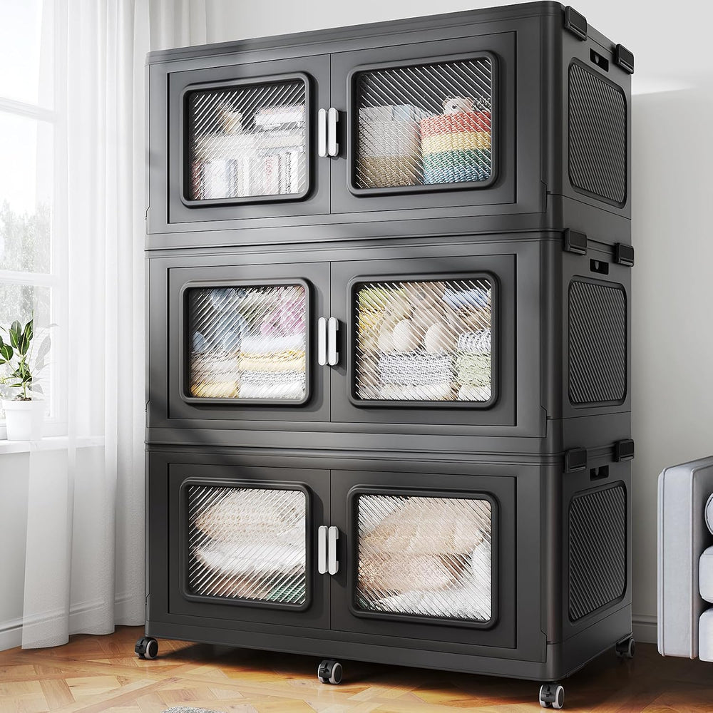 900 Qt Stackable Storage Bin (3 Pack)