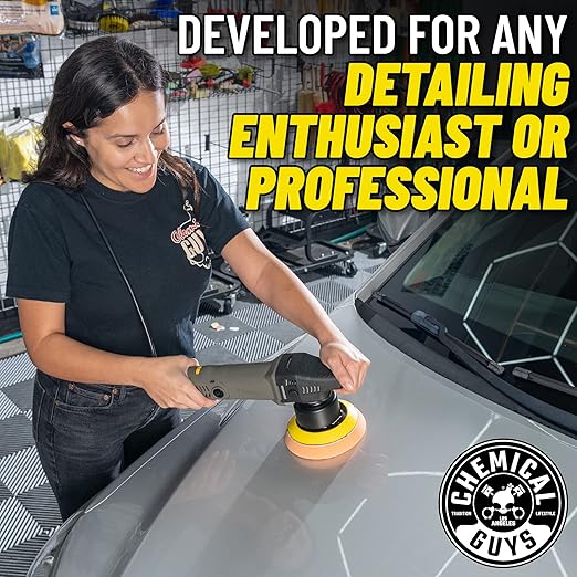 Chemical Guys HOL351 TORQX Random Orbital Polisher Complete Detailing Kit (14...