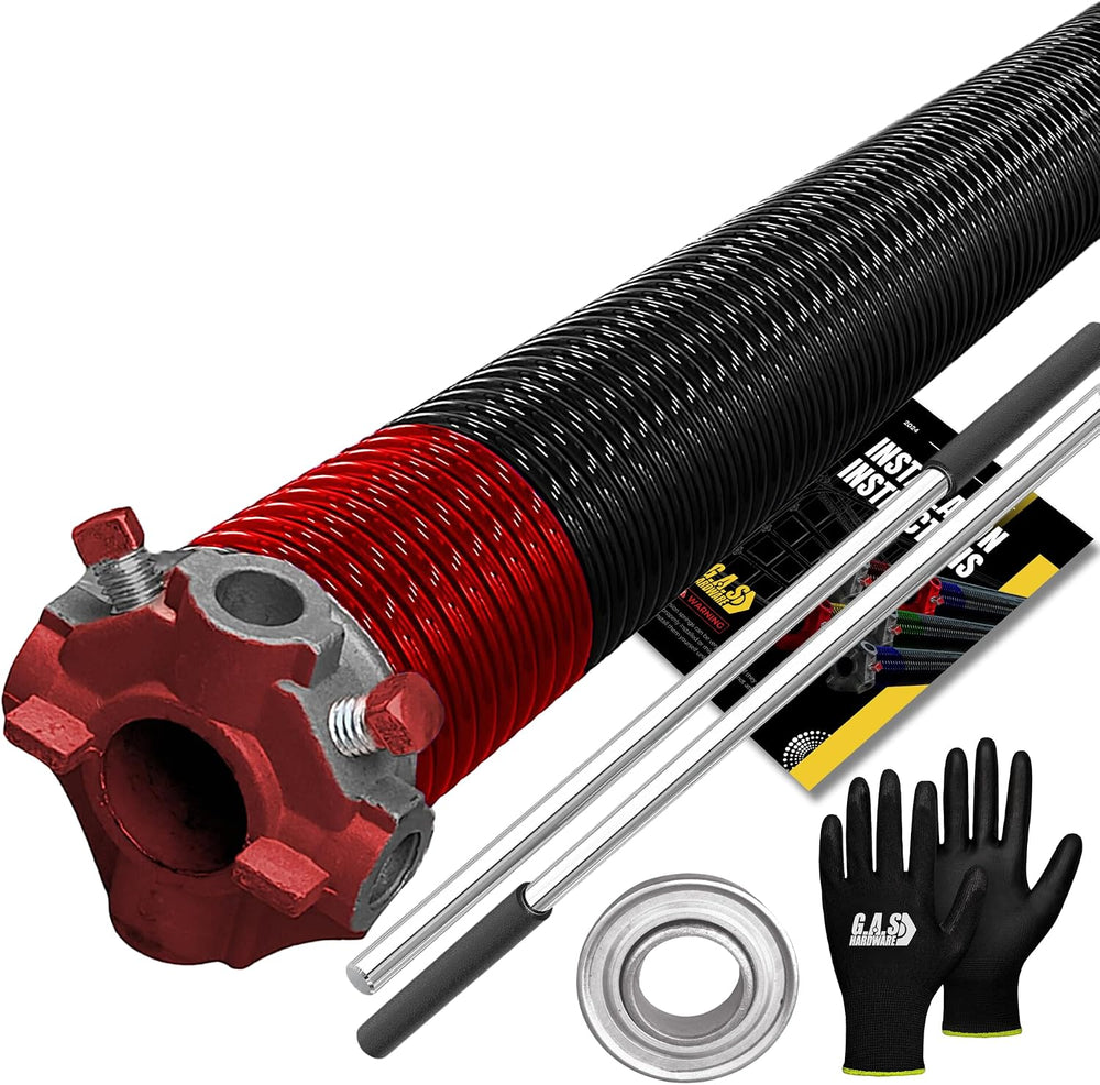 Garage Door Torsion Spring 225x1.75x29 Includes 1” Steel Bearing, Non-Slip