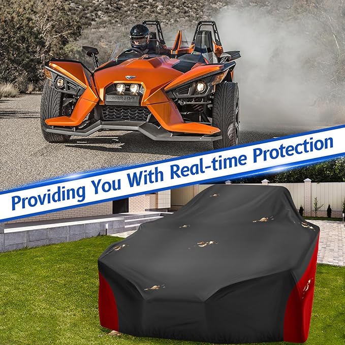 Full Cover for Polaris Slingshot, Waterproof Windproof Sunproof Outdoor