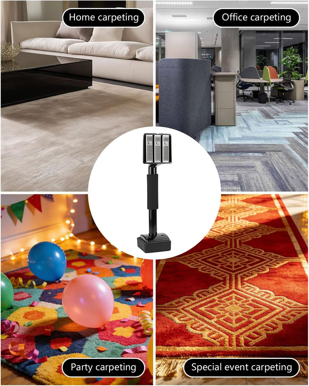 Carpet Knee Kicker Tool Kit with Carpet Tucker, Stretcher Tools for Carpet St...