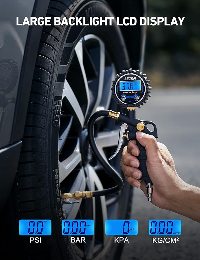 AstroAI Digital Tire Pressure Gauge