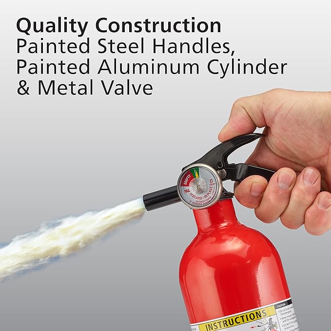 Kidde Auto Fire Extinguisher for Car & Truck, 3.2 Lbs., Dry Chemical