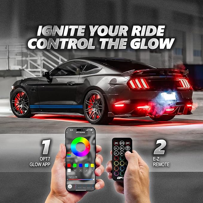 OPT7 Aura Pro Underglow LED Lights Kit