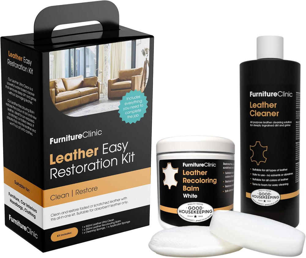 Furniture Clinic Leather Easy Restoration Kit | (4 Piece)