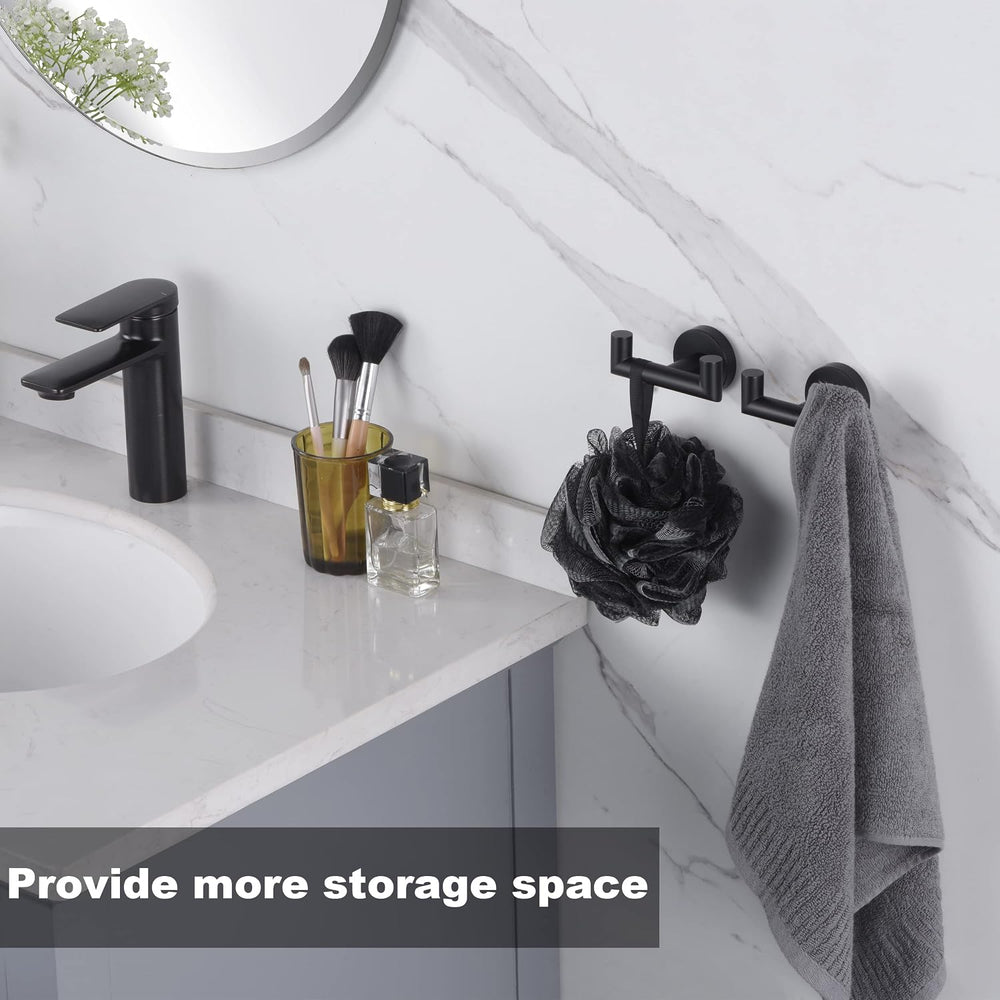 Towel Hooks for Bathrooms,Towel Hook for Kitchen Bathroom,SUS304 Stainless St...