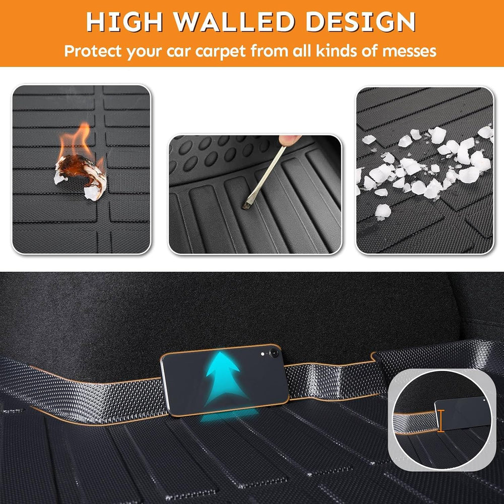Floor Mats Cargo Liner for 2021-2026 Chevy Suburban/GMC Yukon XL