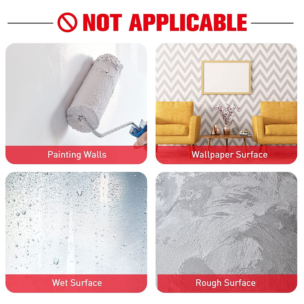 Double Sided Tape Heavy Duty, Super Strong Adhesive, 100ft x 0.39in, 2 Pack