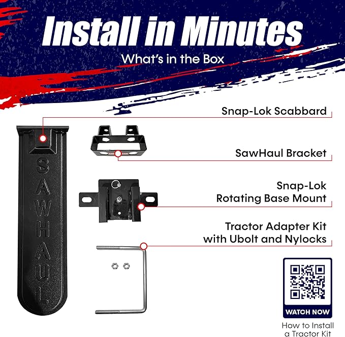 SawHaul Snap-Lok Universal Chainsaw Carrier Kit