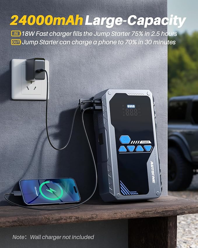 AUTOONE 8000A Jump Starter