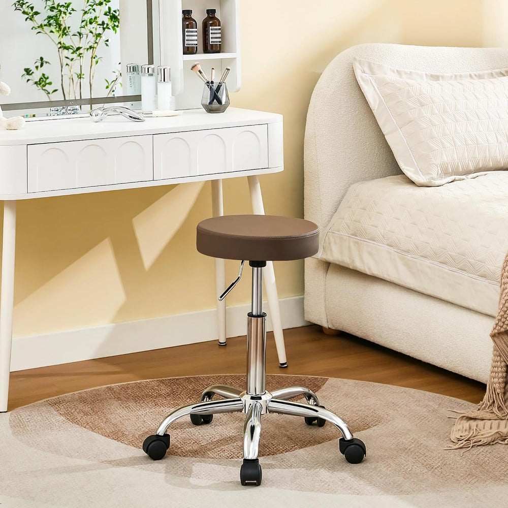 Salon Rolling Chair, Adjustable Stools