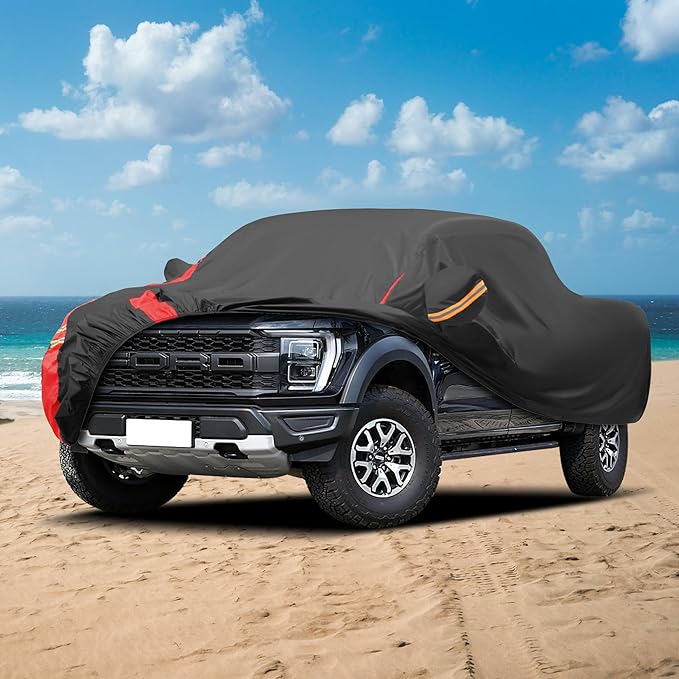Car Cover Outdoor Automobiles Waterproof All Weater Truck Cover