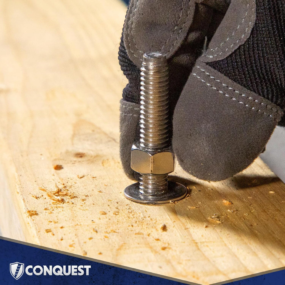 Conquest Zinc Plated Wedge Anchors for Concrete 3/4” x 6-1/4”