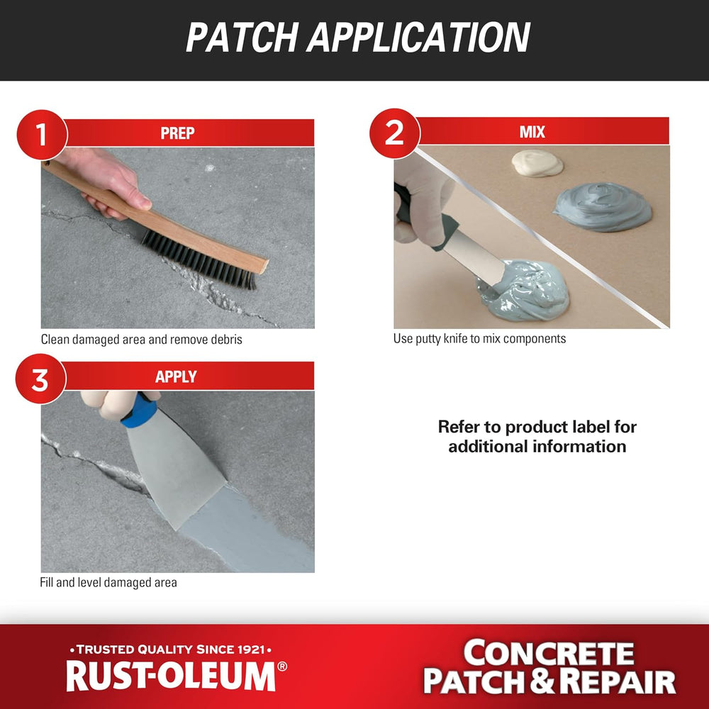 Rust-Oleum Gray Concrete Patch & Repair