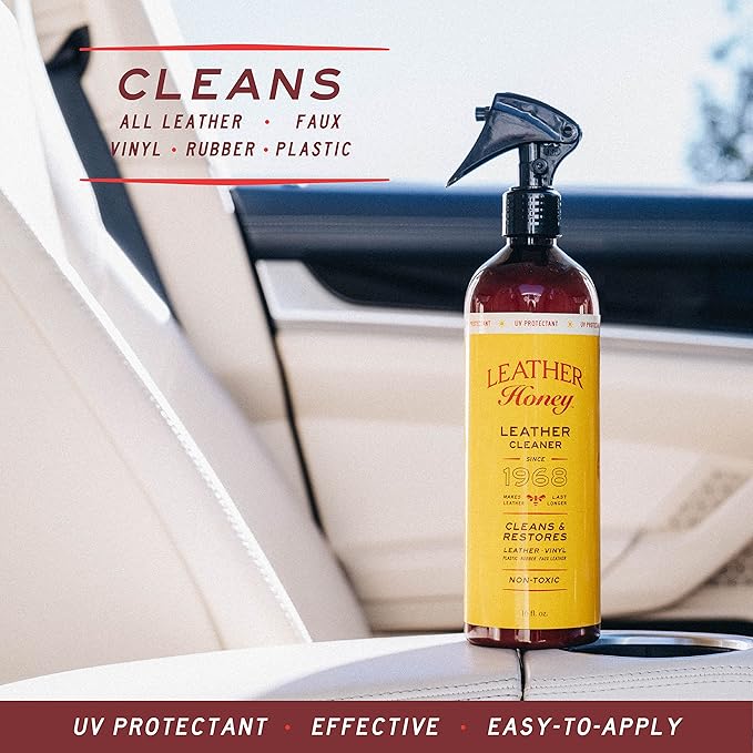 Leather Honey Cleaner and Conditioner Bundle
