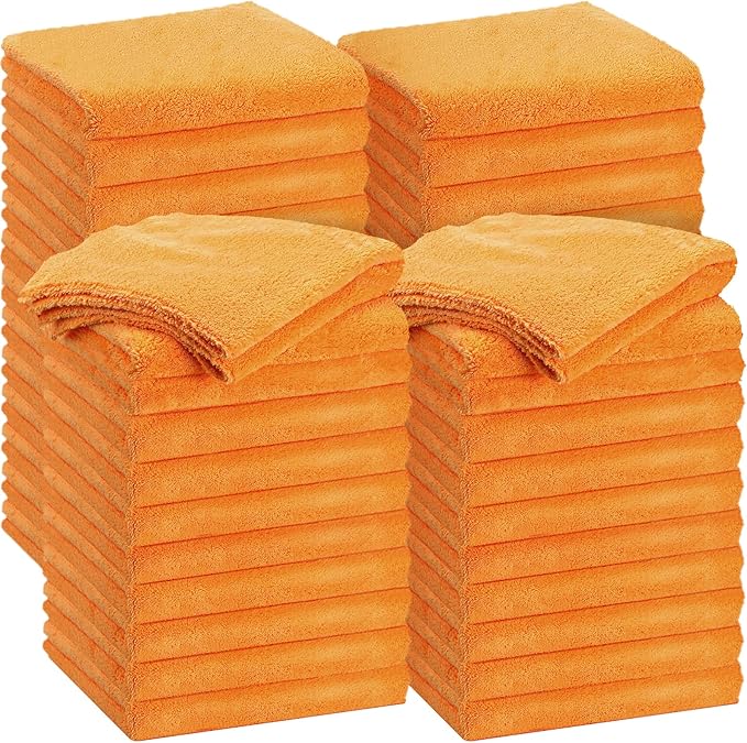 Shimeyao 30 Pcs Edgeless Microfiber Plush Towels