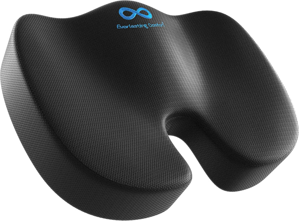 Everlasting Comfort Doctor Recommended Gel Memory Foam Seat Cushion