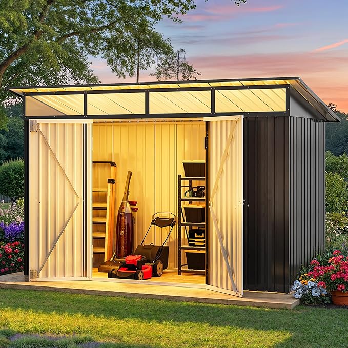 DWVO 9x4 FT Outdoor Storage Shed