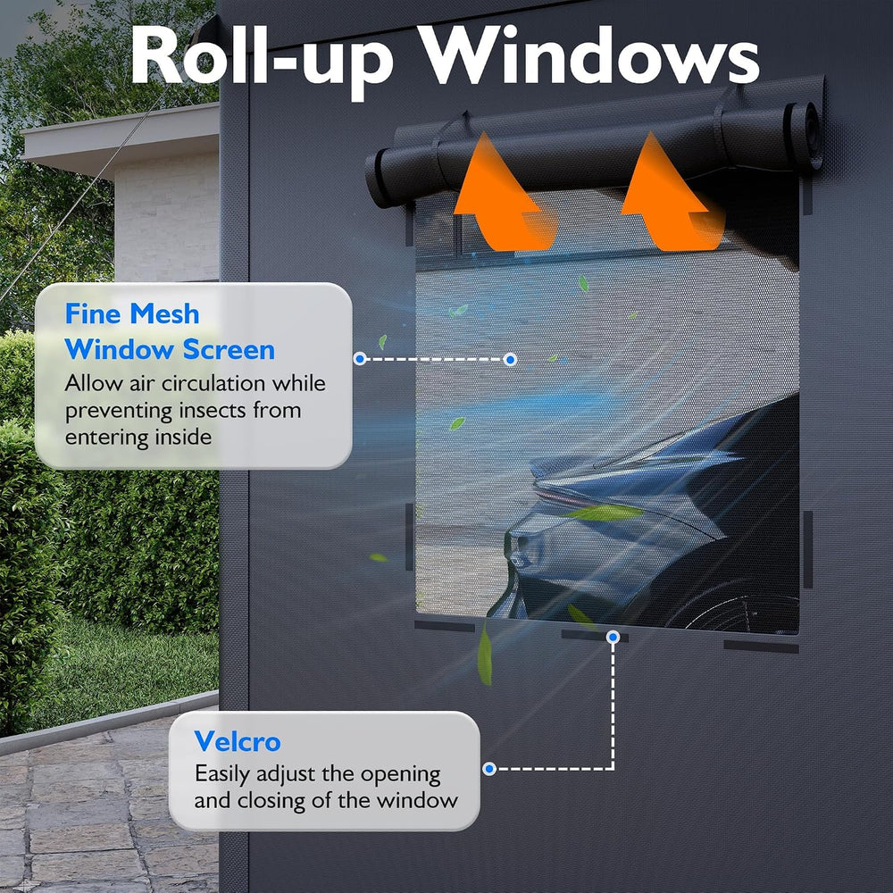 AirWire 13x25 FT Heavy Duty Carport, Portable Car Tent Garage
