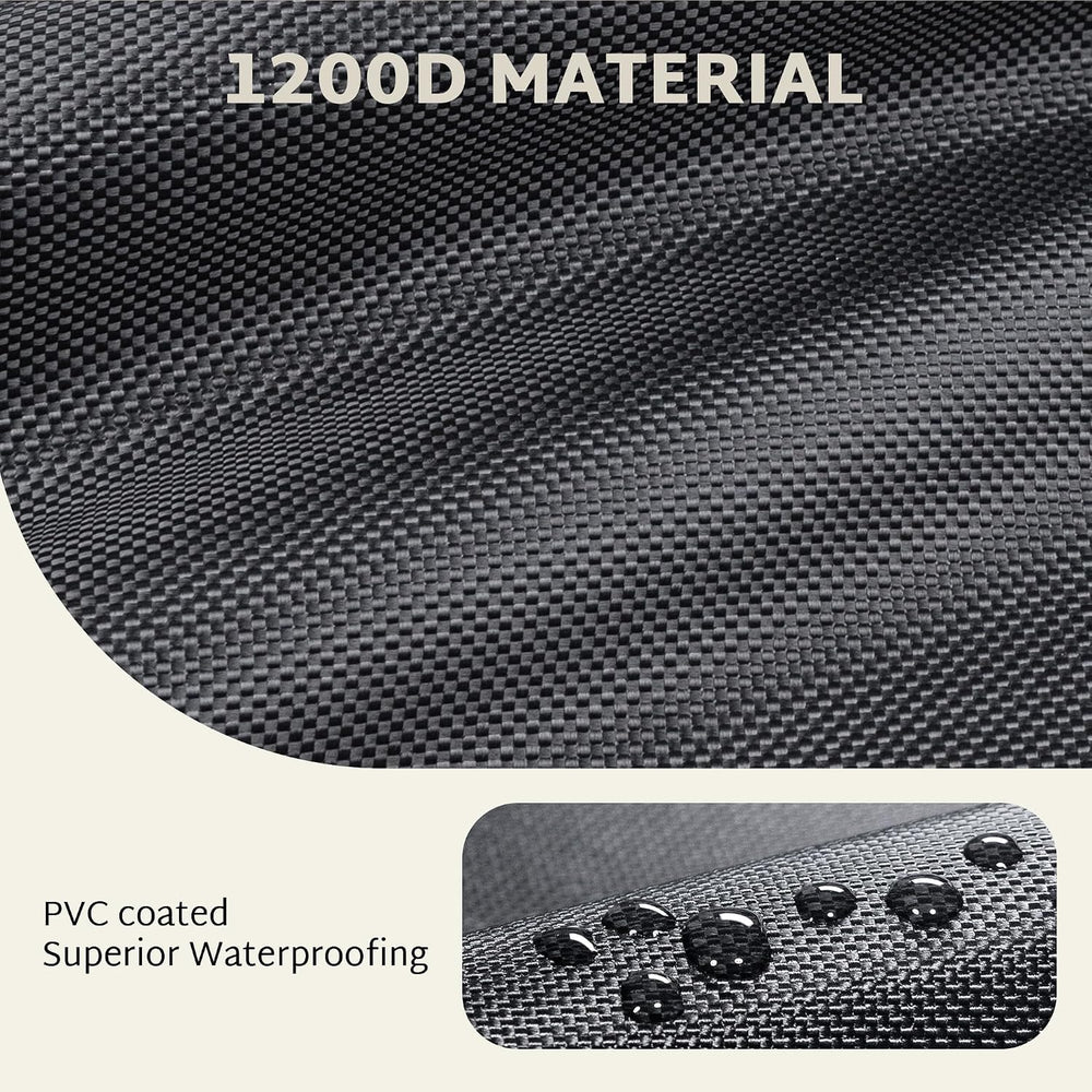 iBirdie Roof Rack Cargo Carrier 15.3 Cubic Feet, Soft-Shell Rooftop Cargo Box...