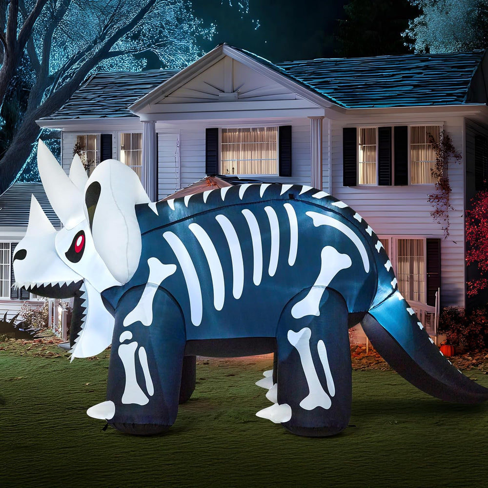 Joiedomi 8 FT Long Halloween Inflatables Outdoor Decoration, Blow Up Hallowee...