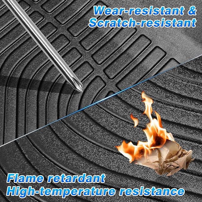 Floor Mats for Ford Escape 2020-2025 2026, All Weather Floor Liner for Escape