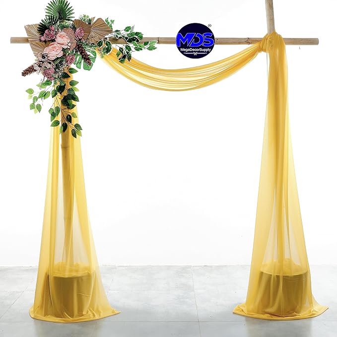 MDS Halloween Chiffon Draping Fabric - 1 Panel, 30" Wide x 100ft Long - ...