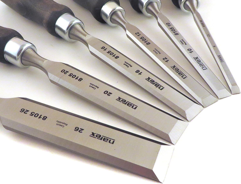 Narex 6 pc Set 6 mm (1/4), 10 (3/8), 12 (1/2), 16 (5/8), 20 (13/16), 26 (1-1/...