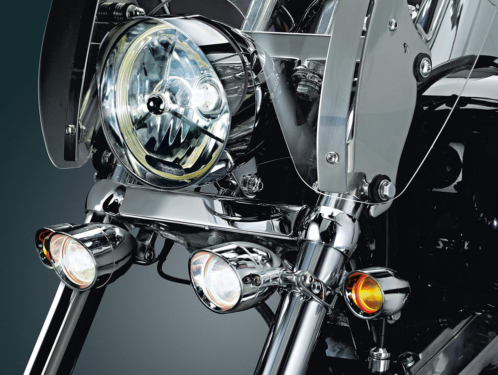 Kuryakyn 4024 Motorcycle Lighting Hardware Component: P-Clamp with 5/16"...