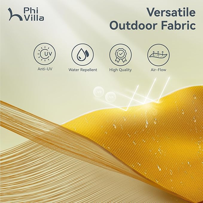 PHI VILLA 15ft Large Patio Umbrellas