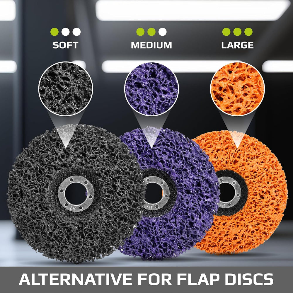 4.5 Inch Paint Stripping Disc - Rust Remover Wheel, Abrasive Discs Rust, Oxid...