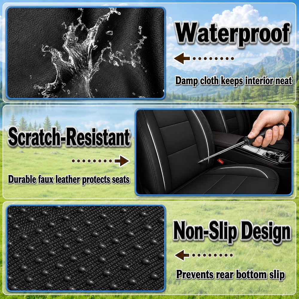 YORKNEIC Car Seat Covers 5 Seats Set for Hyundai Tucson 2010-2025 2026 Waterp...