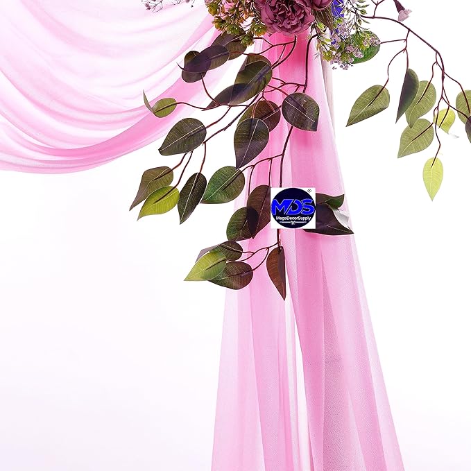 MDS Halloween Chiffon Draping Fabric - 2 Panel, 30" Wide x 30ft Long - S...
