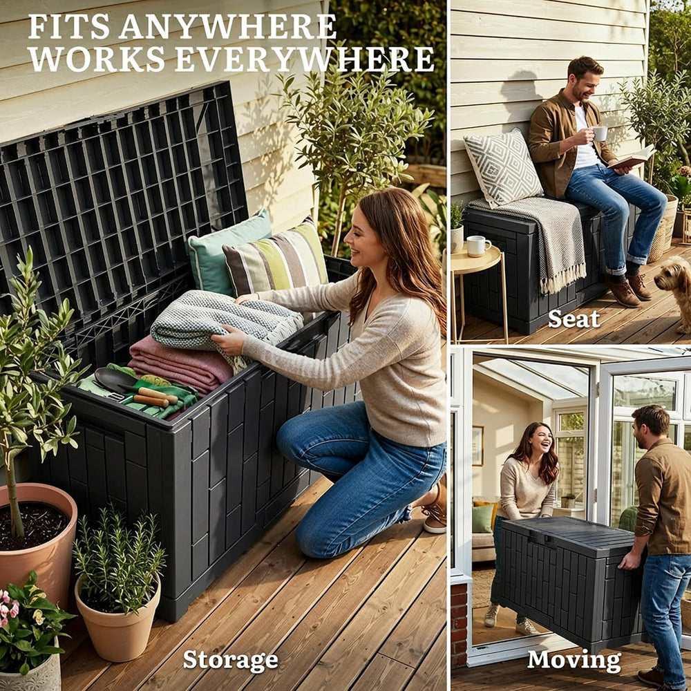 YITAHOME 60 Gallon Outdoor Storage Box