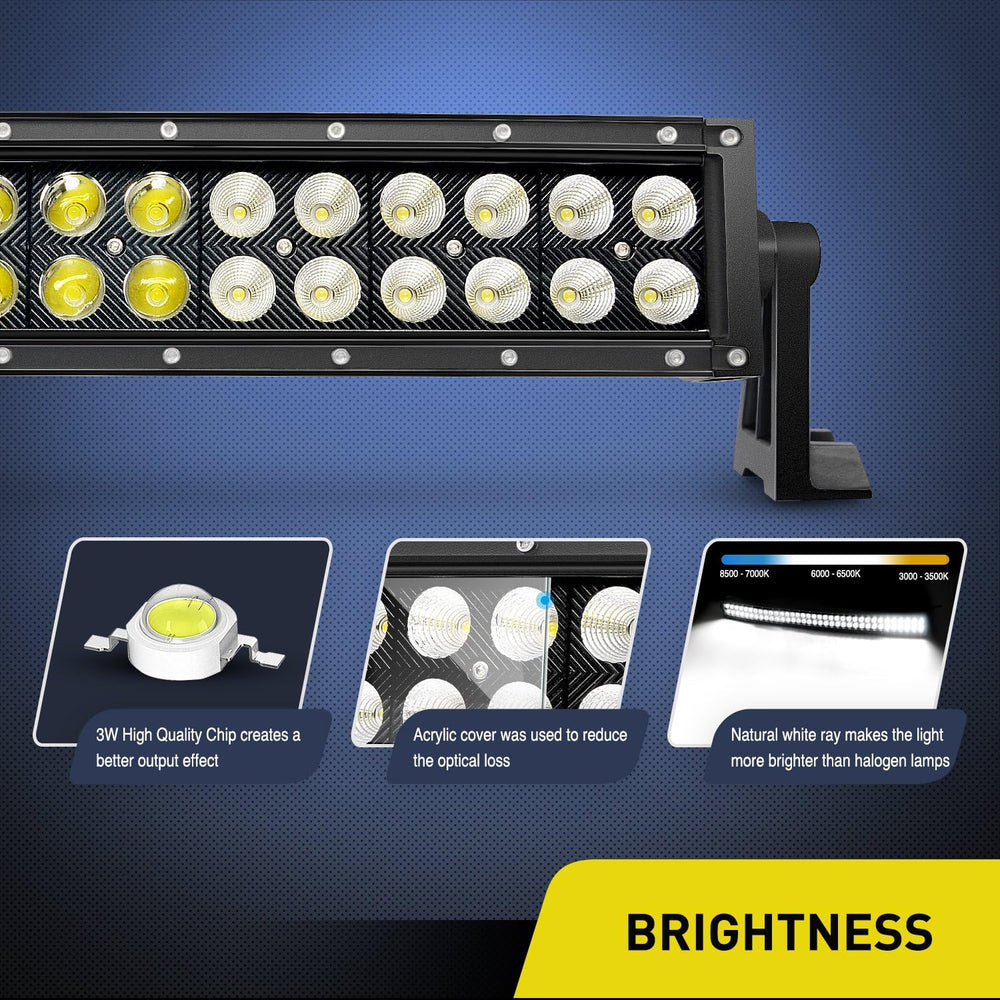 Nilight - 71014C-A 42" 240W Spot Flood Combo High Power LED Driving Lamp...