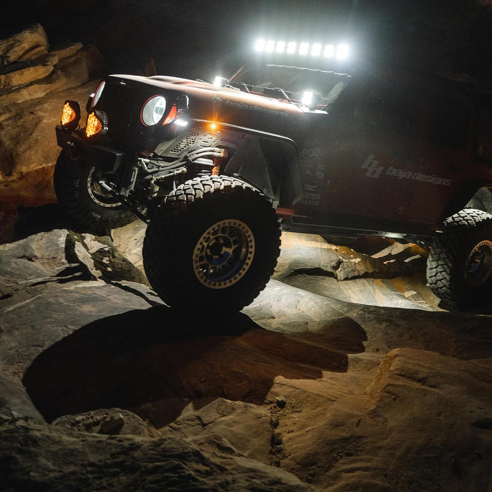 Led Rock Light Amber Baja Designs